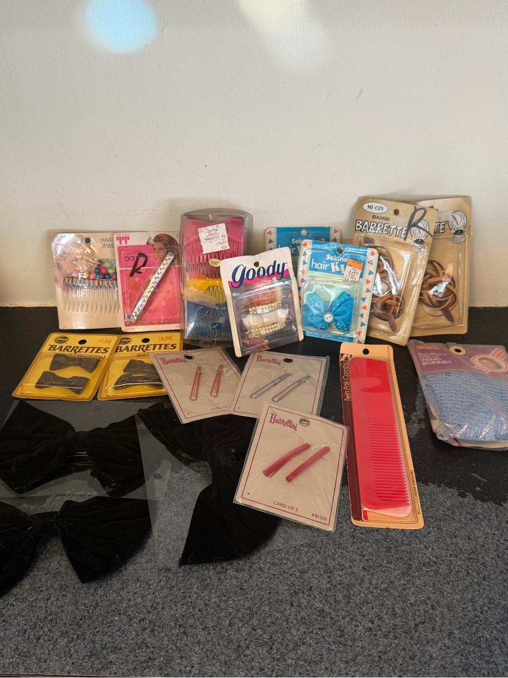 Vintage Hair Clips and Barrettes